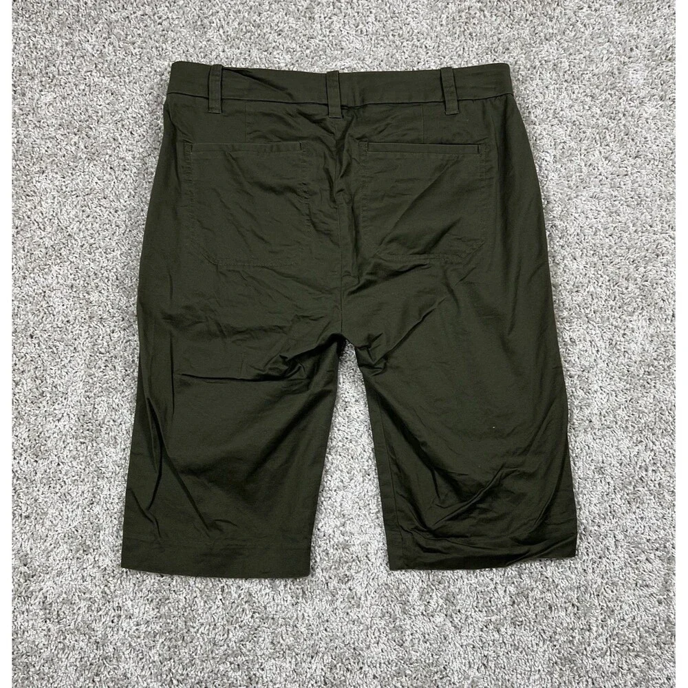 VINCE Coin Pocket Bermuda Shorts GREEN Size 4